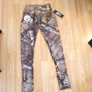 Steelers Women's Leggings Zubaz XS